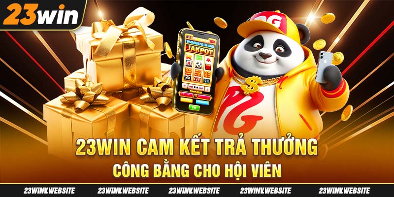 23Win cam kết trả thưởng công bằng cho hội viên